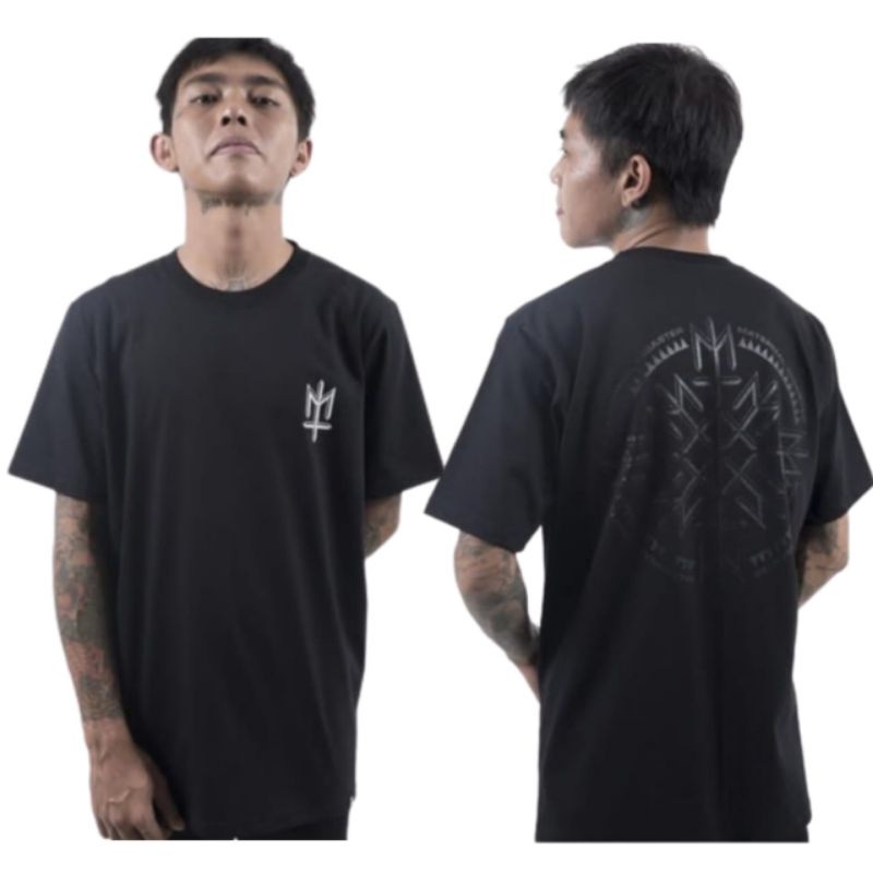 T-SHIRT MATERAL DISASTER SENSE BLACK - KAOS MATERNAL DISASTER HITAM / KAOS DISTRO MATERNAL DISASTER 