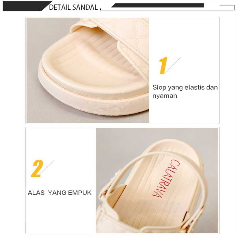 SENDAL WANITA TALI 2 IN 1 BEAR CALATRAVA | SANDAL SEPATU TALI | SANDAL WANITA | SANDAL KAKIKINIA | SENDAL BERUANG 2000-2QE