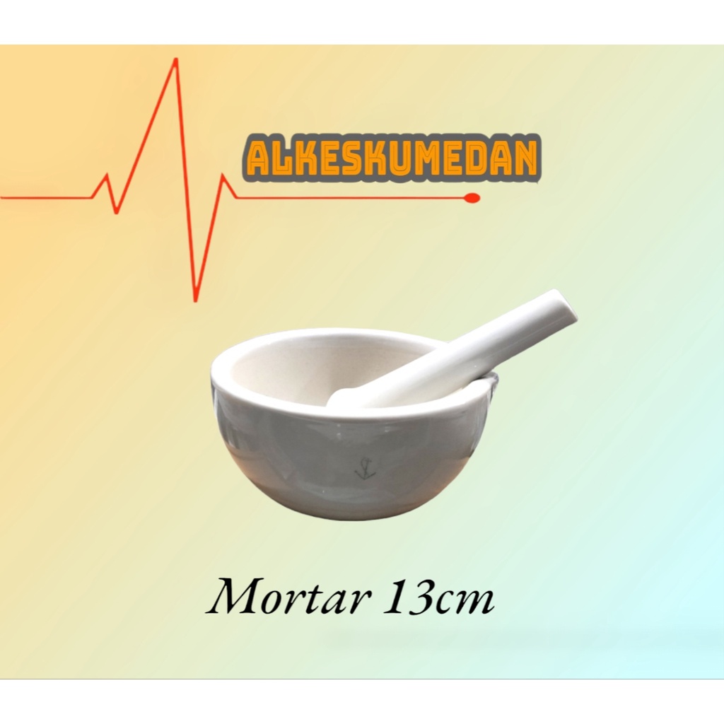 Mortar / Lumpang / Penggilingan Obat 13Cm