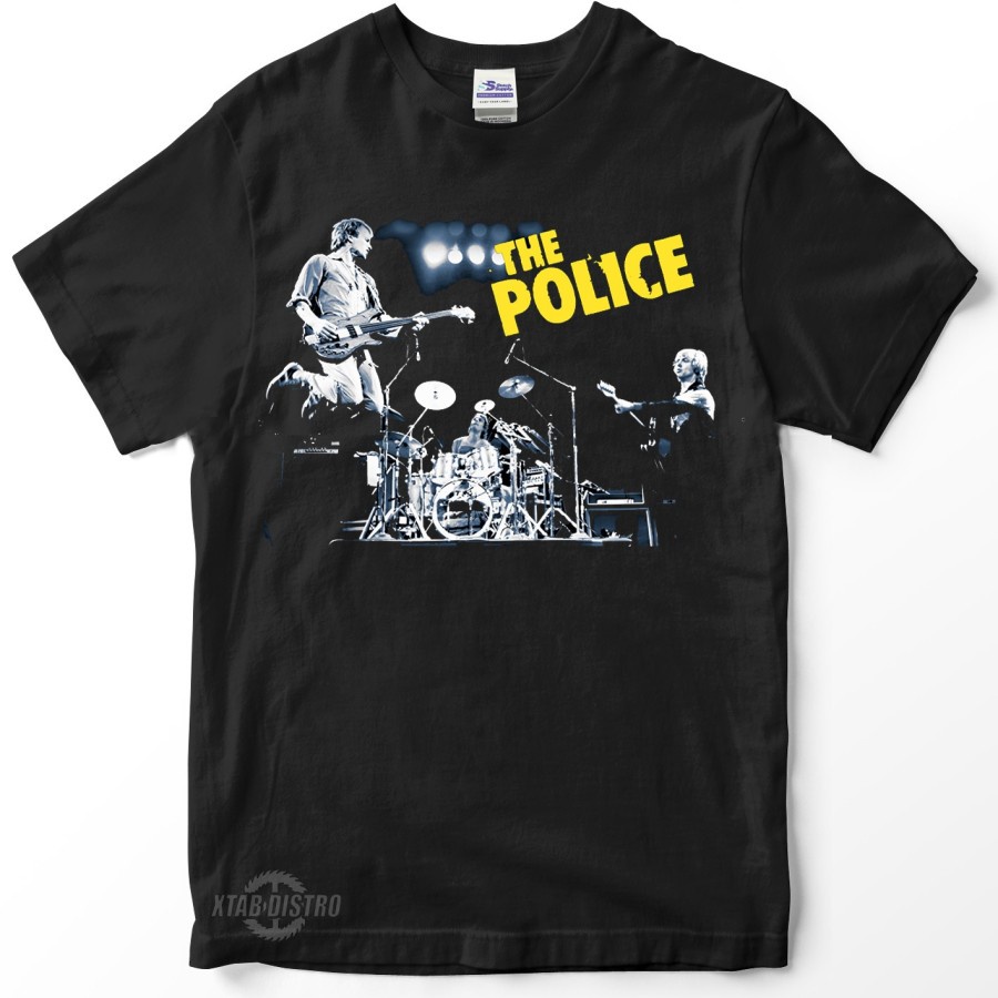 Kaos THE POLICE Live Kaos Band Vintage Rock Pop The Police Sting