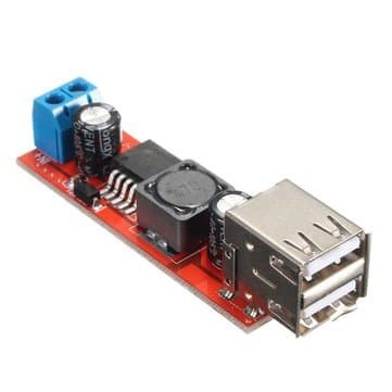 DC to DC Converter 5V 3A Dual USB Output Module LM2596 BUCK Modul