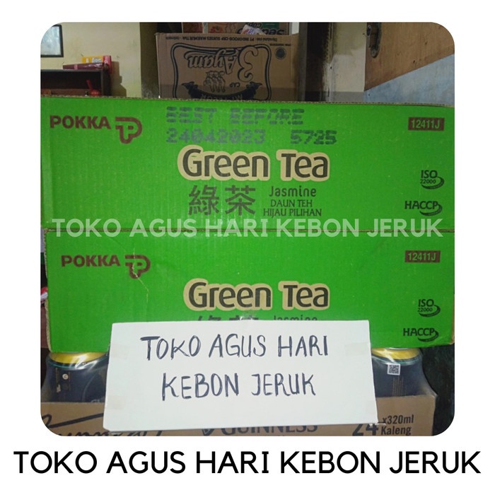 

Sale POKKA GREEN TEA jasmine 330 ml isi 24 kaleng /TEH DIET/TEH PELANGSING/TEH HIJAU/TEH JATI