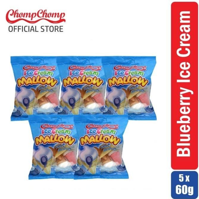 

TERLARIS Chompchomp Marshmallow - Blueberry Ice Cream /PERMEN LUNAK/PERMEN VIRAL/PERMEN MILO/PERMEN YUPI/PERMEN JADUL/PERMEN KARET