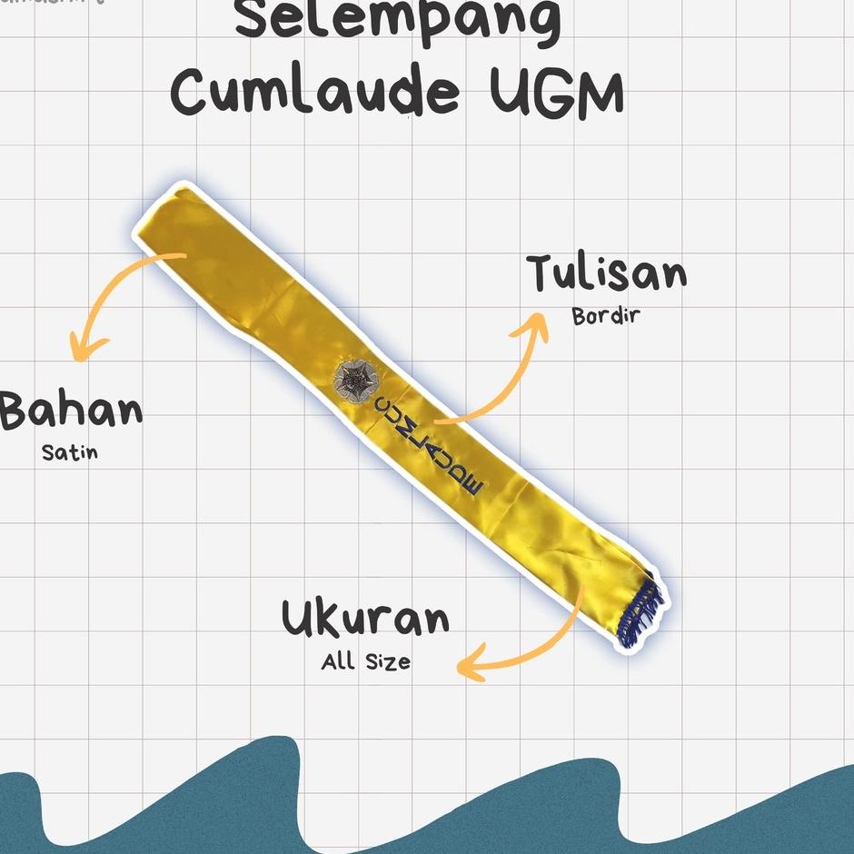 Kejar Harga Selempang cumlaude UGM / Sleber cumlaude / by Kopma UGM