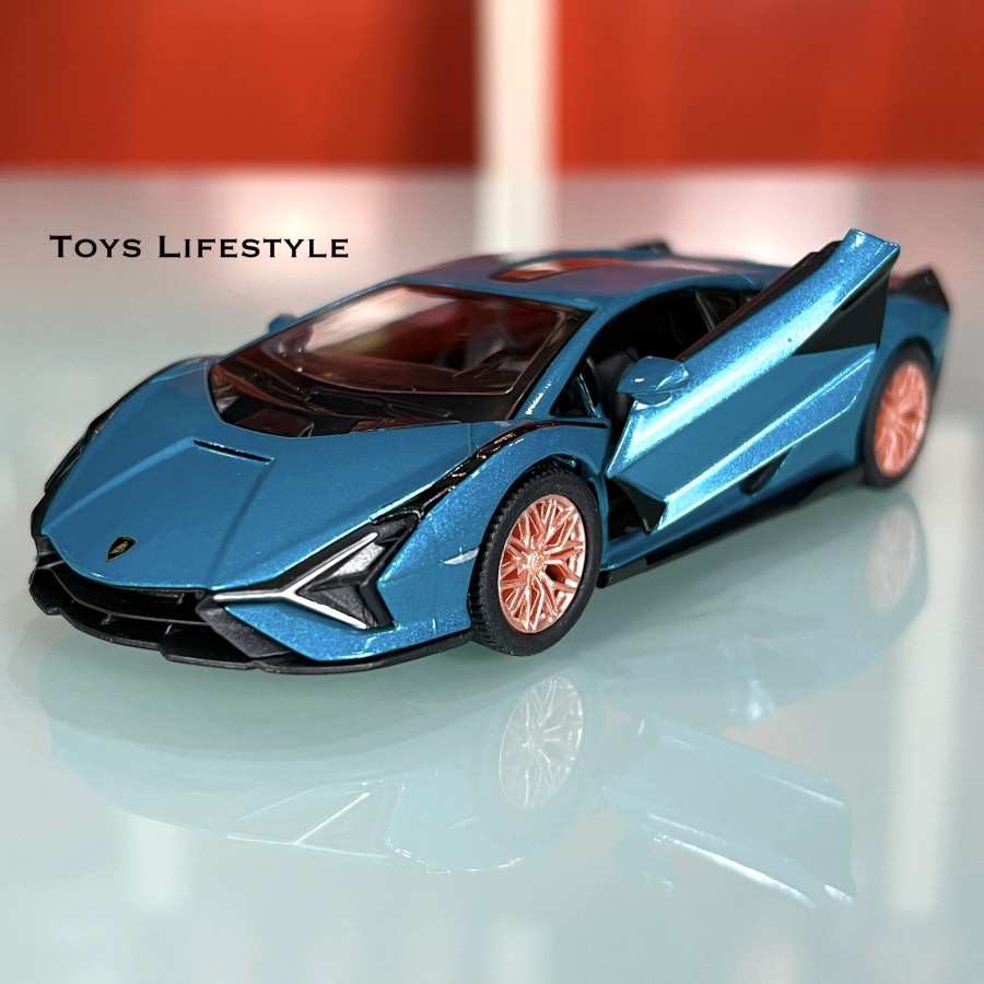 Mobil Kinsmart Diecast Lamborghini Sian 1:40