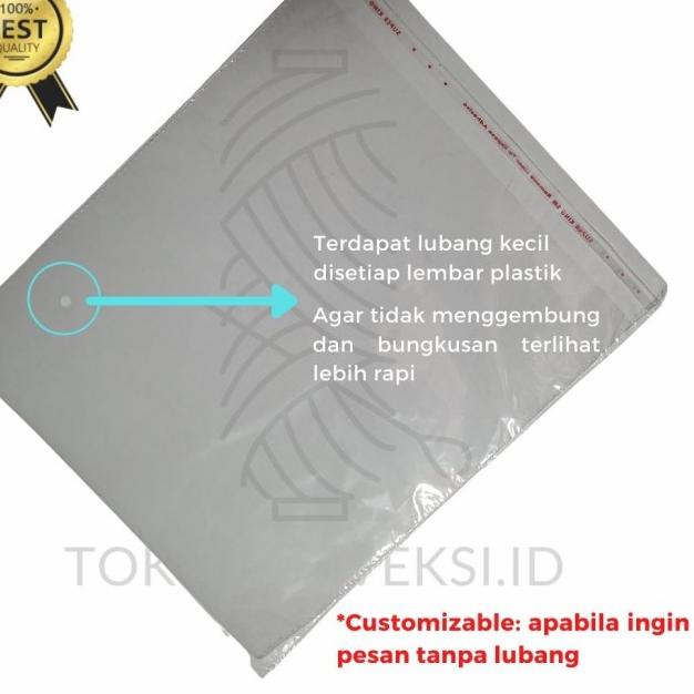 

Plastik OPP 500 Lembar Ukuran 28x35 Tebal 04