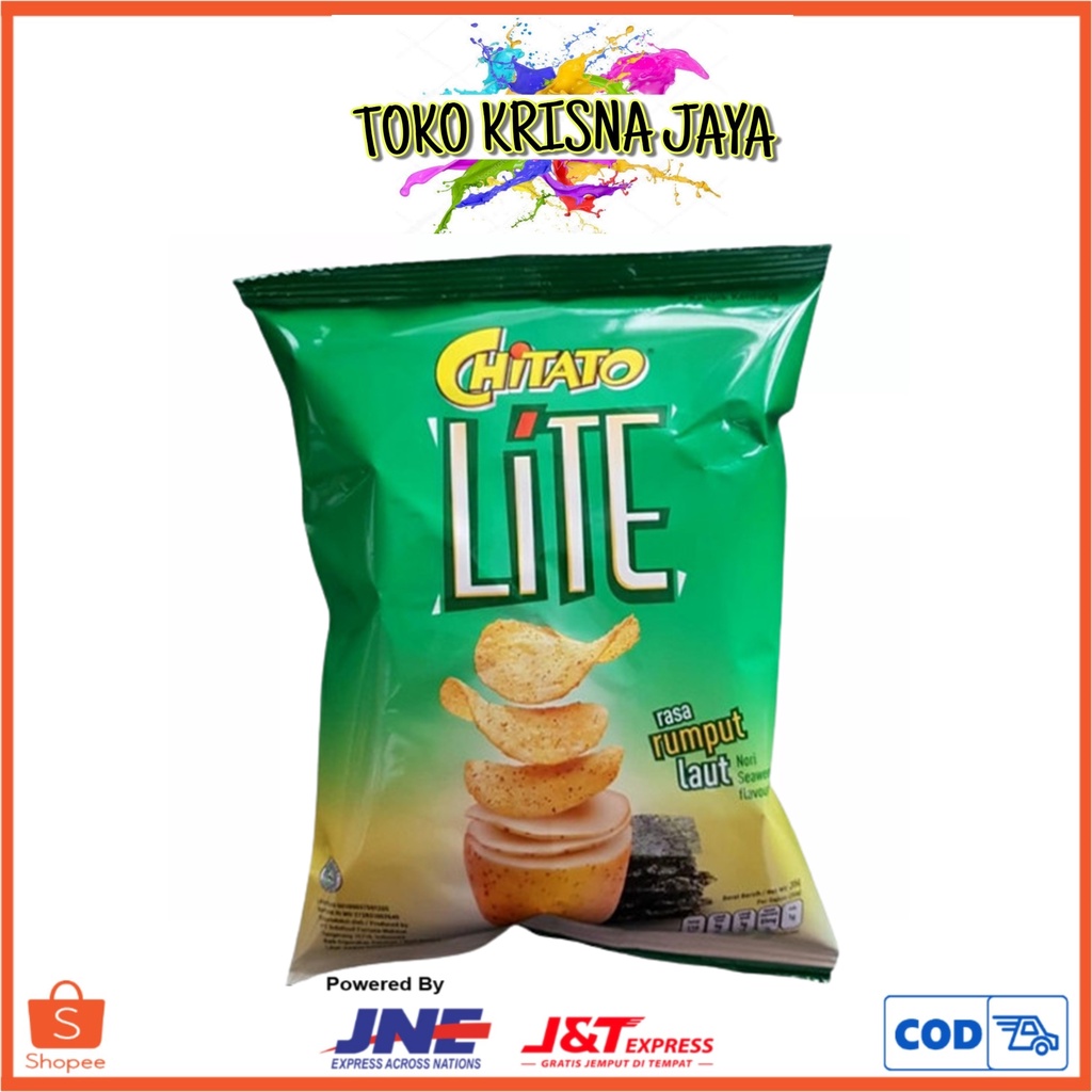 Jual Chitato Lite Nori Rasa Rumput Laut Seawed Flavor Netto 68 G