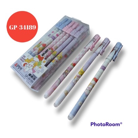 PULPEN GEL BISA DIHAPUS / ERASABLE GEL PEN FANCY ISI 1 PULPEN