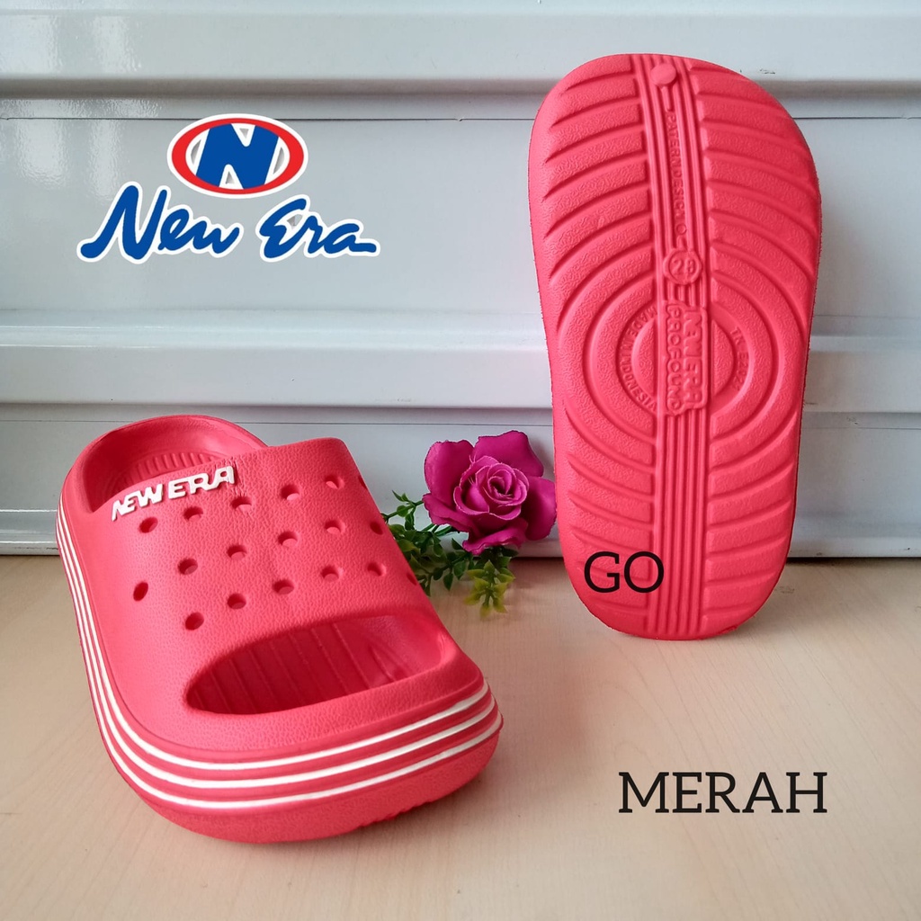 sogo NEW ERA TK E 2021 Sandal Selop BAIM Anak Laki-laki Sendal Karet Anak Anti Slip Original