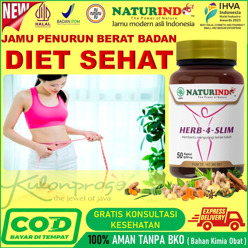 Obat Diet Herbal Ampuh Pelangsing Perut Obat Diet Herbal Pengecil Perut Buncit Wanita dan Pria bpom 