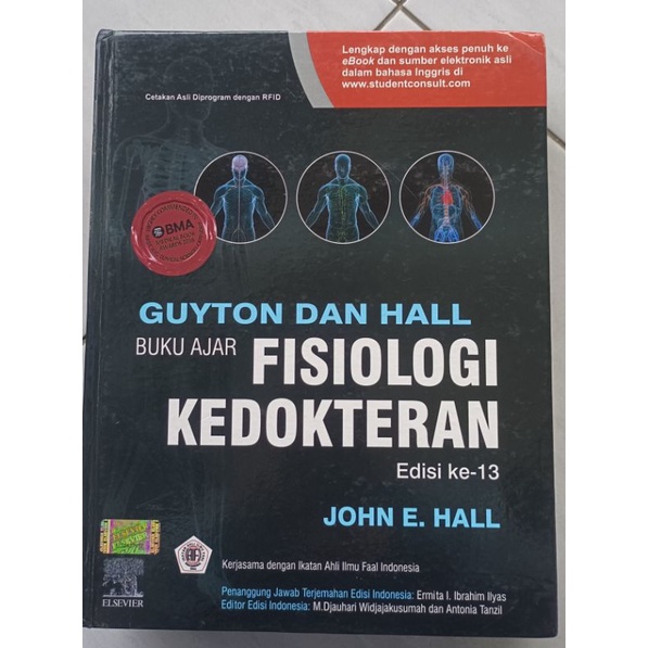[PRELOVED] Guyton Dan Hall: Buku Ajar Fisiologi Kedokteran Edisi 13