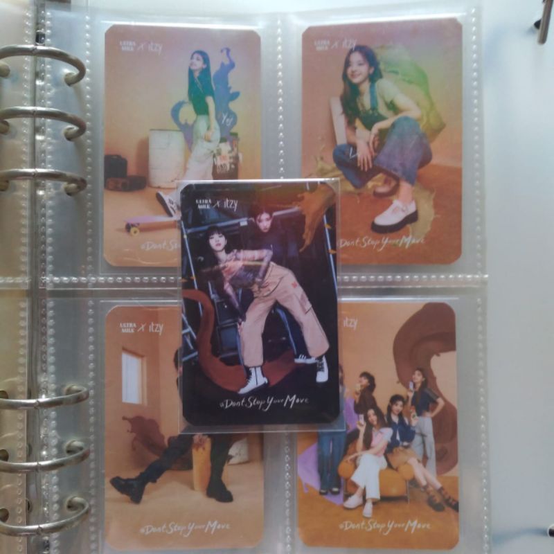 (ready) Photocard pc ultramilk x itzy yeji Lia Ryujin Chaeryeong Yuna