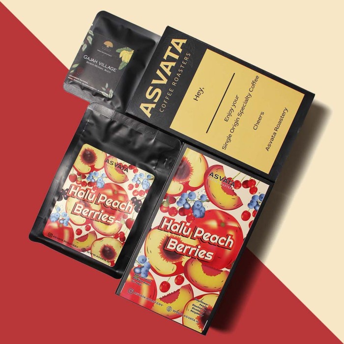 

BIJI KOPI 200GR HALU PEACH ARABIKA ROASTED BEANS SPECIALTY COFFEE