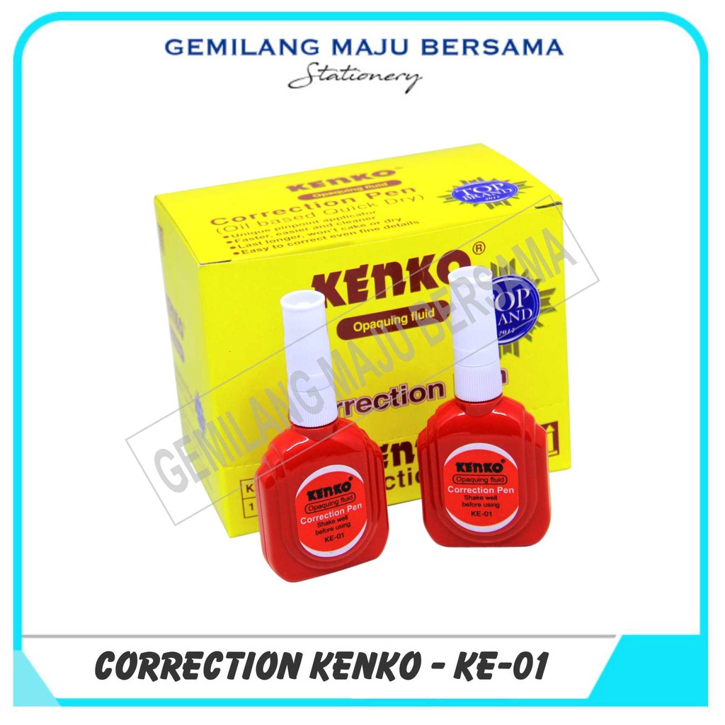 

Tipex / Correction Fluid Kenko ke-01