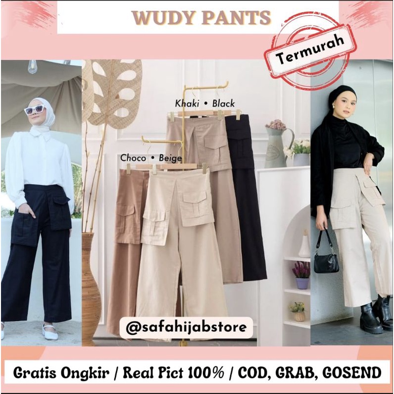 WUDY PANTS / CELANA KERJA / CELANA WANITA / CELANA HANGOUT