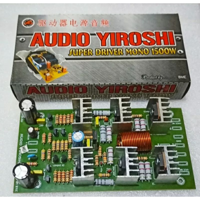 kit Driver PA Yiroshi Driver 1500w by BME
