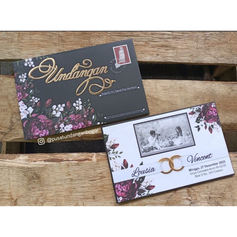 

UNDANGAN AMPLOP HARD COVER CANTIK SUPPER MURAH!