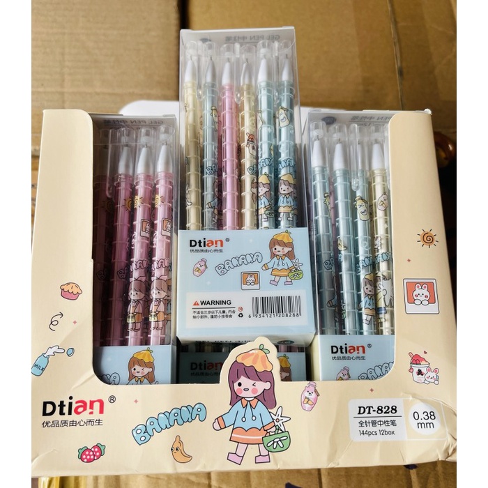 

pen gel motif banana girl isi 12 RATU.OS25