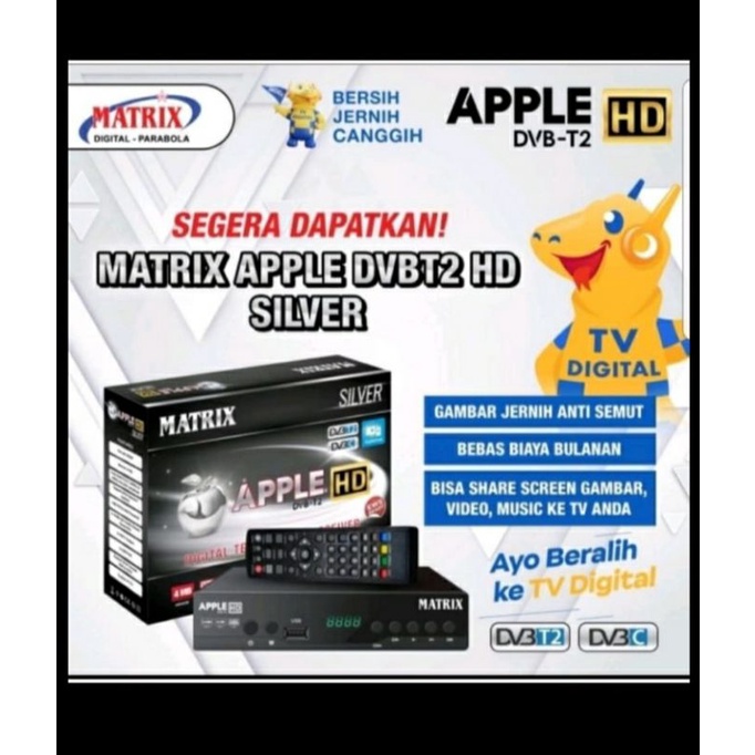 Set Top Box Penerima Siaran TV Digital + Smart Chip +HDMI USB ( WIFI)