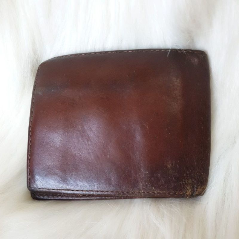 LEVI'S DOMPET KULIT PRELOVED ORI