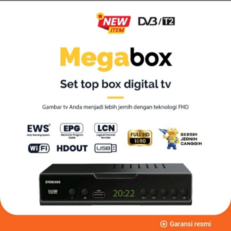 Set Top Box Tv Digital  Gotama  DVB T2 / set top box dvb t2 / set box tv digital /