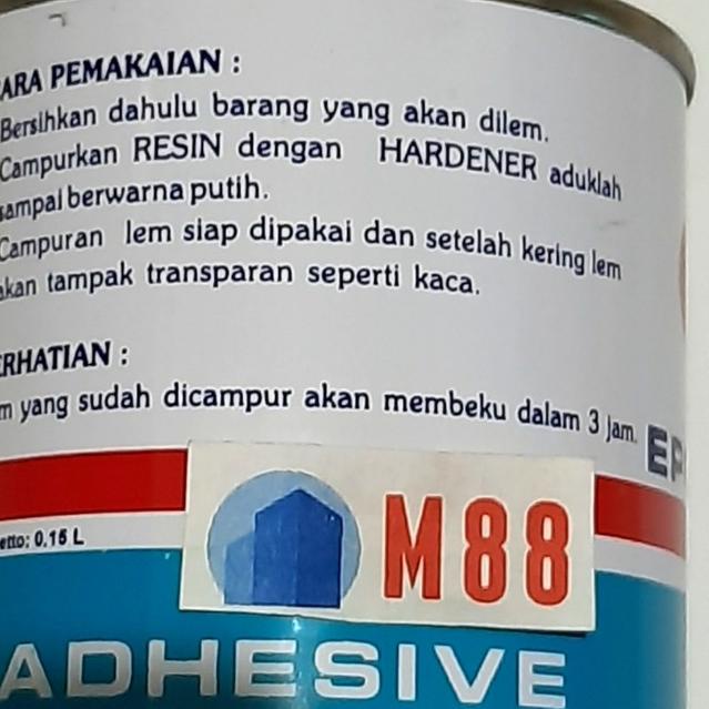 

Lem Epoxy ALF Adhesive 300 ml (Resin+Hardener) - 2 komponen 0.3L