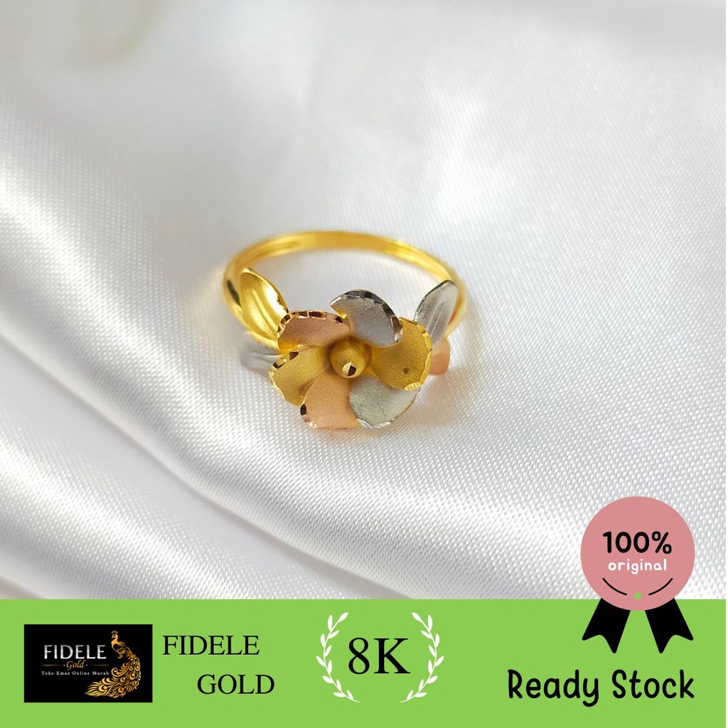Cincin emas asli model Kendari  edelweiss toko emas ubs gold