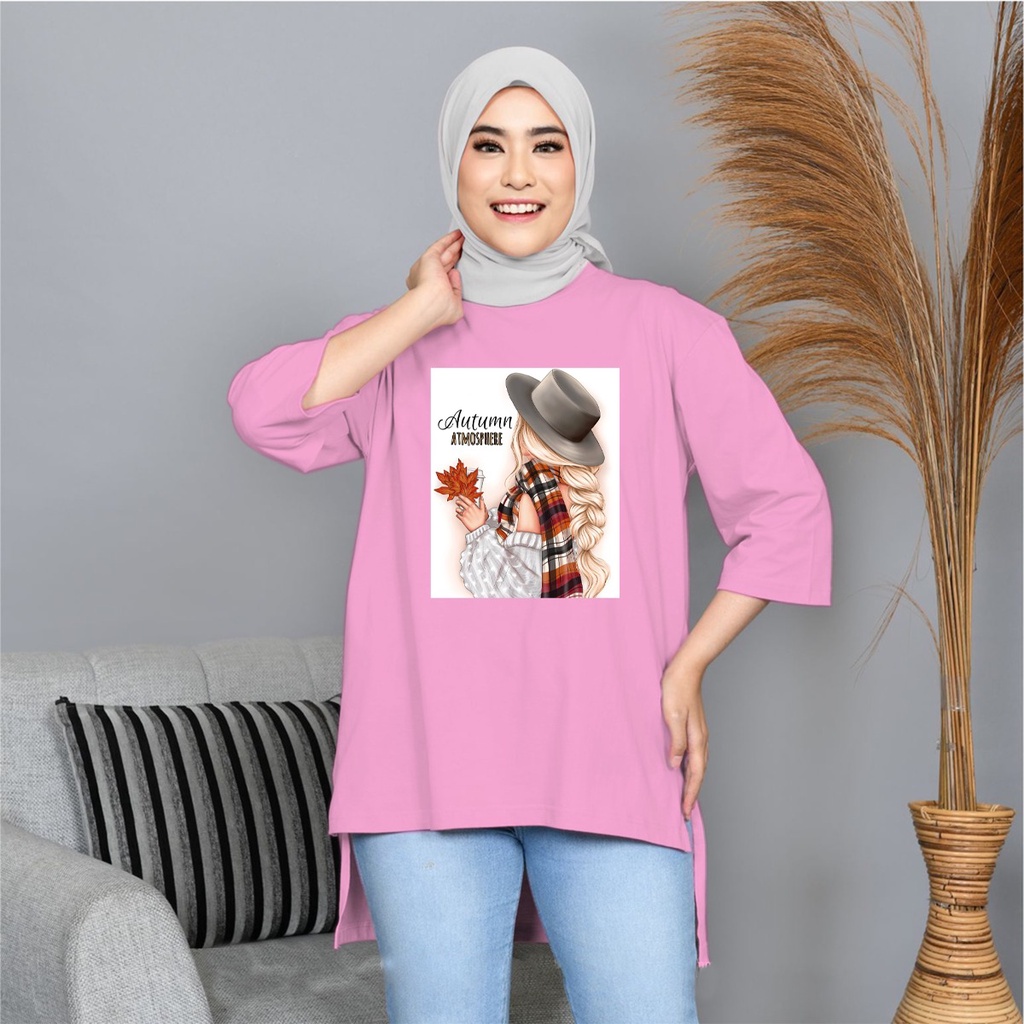 Tunik Basic Wanita Hijab's kaloborasi