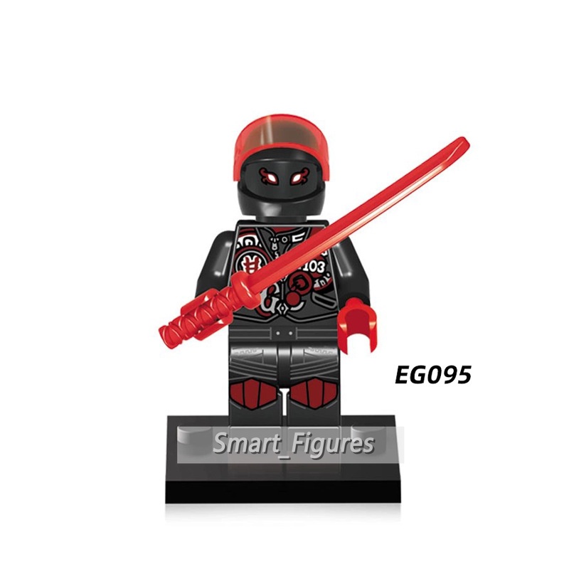 Action Figure Mini Ninjago Mr.E Ultra Violet Hutchins Samurai X Jay Walker Lloyd EG18013 Untuk Hadiah