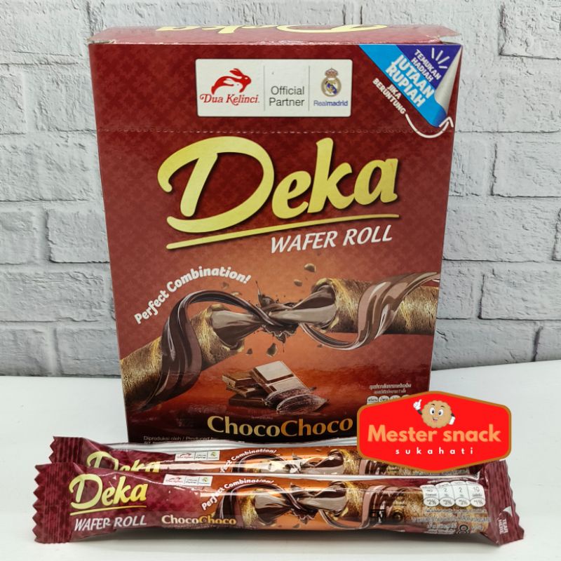 Deka Wafer Roll 8.5 gram (1 pack isi 24 pcs)