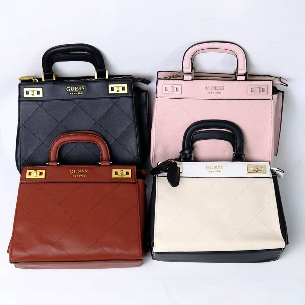 [7.7 Boombastis Sale⚡] - TAS WANITA IMPORT BRANDED GS HANDLE SLING BAG GS208 PREMIUM