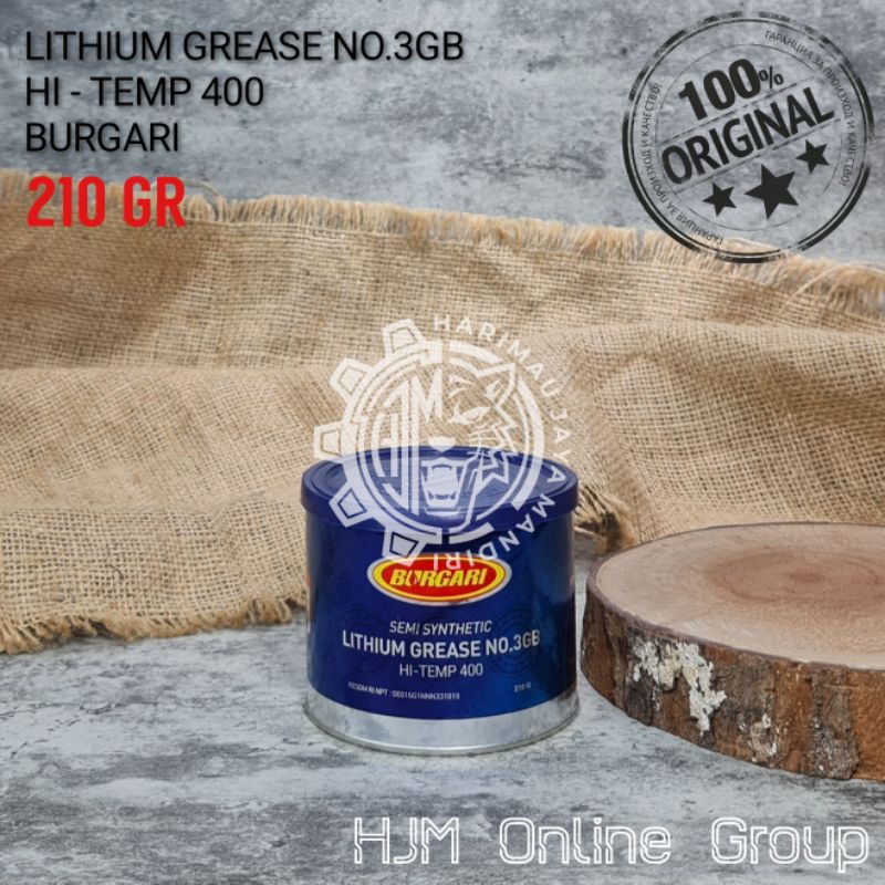 GREASE - STEMPET - GEMUK SEMI SYNTHETIC NO.3GB HI-TEMP BURGARI