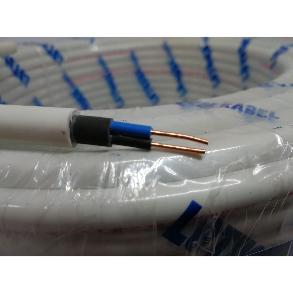 Kabel Listrik Kawat LOTUSku NYM 2x1,5 2x1.5 50 meter (50m)