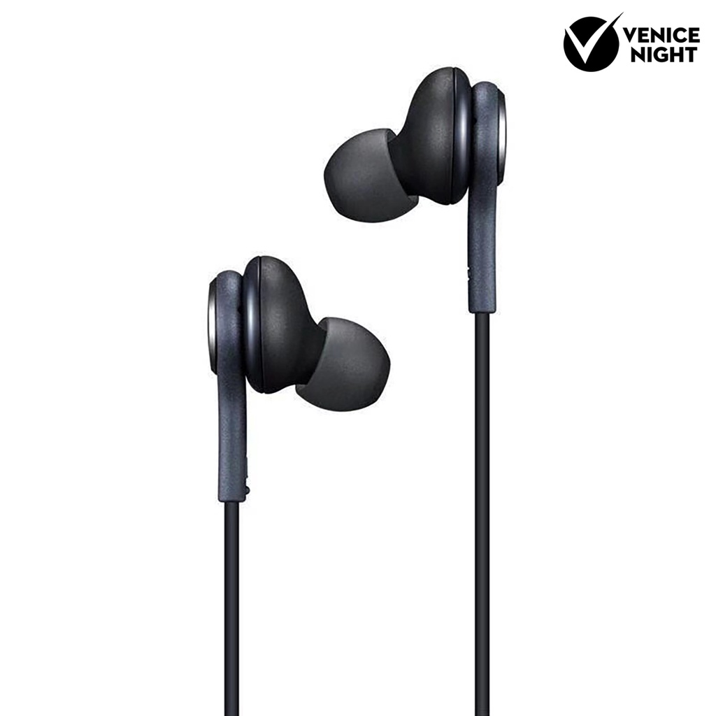 (VNEP) (Berkabel) S8 Plus Earphone Efek Suara Bagus Tahan Air Ergonomis 3.5mm Gaming Stereo Earbud untuk Panggilan