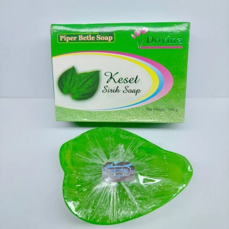 Dovina X Kinori Sabun Keset Kesed Pembersih Sirih / Green Tea 100gr