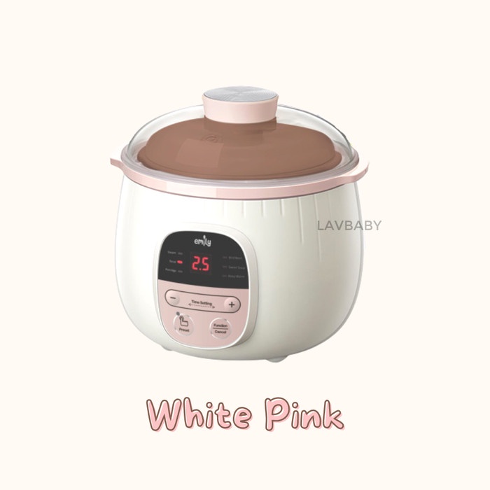 Slow Cooker Gojek - Emily Porridge Slow Cooker Bubur Soup Steam Kukus Rebus 0.8L