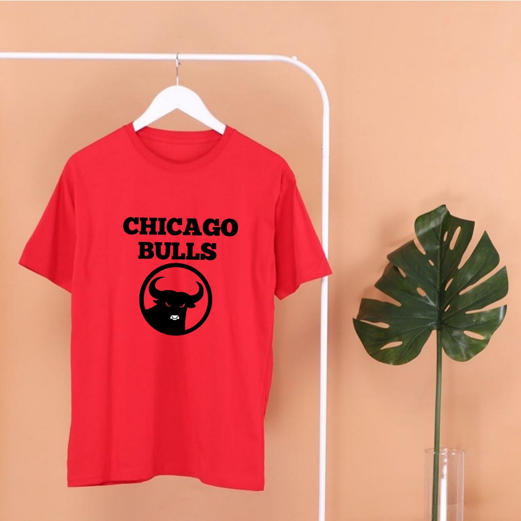 Kaos T-shirt Chicago Banteng PDIP Viral Unisex Fams.co