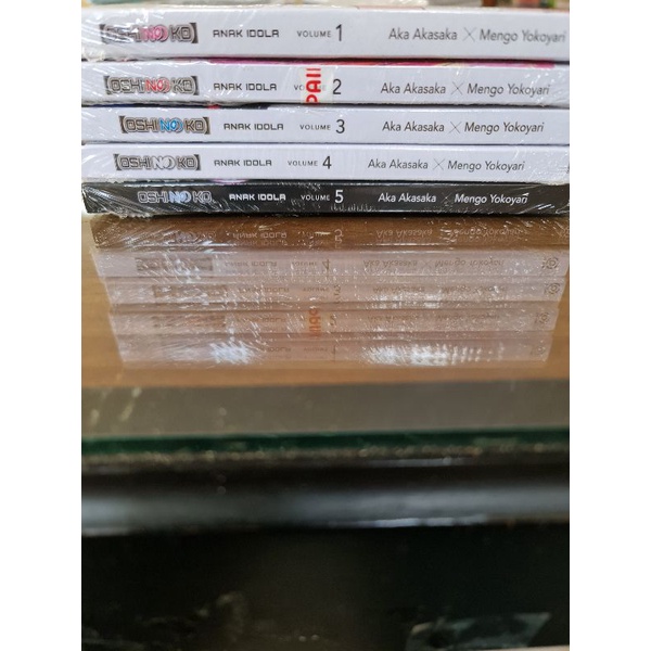 Komik Oshi No Ko, Anak Idola set vol 1-5 segel ori