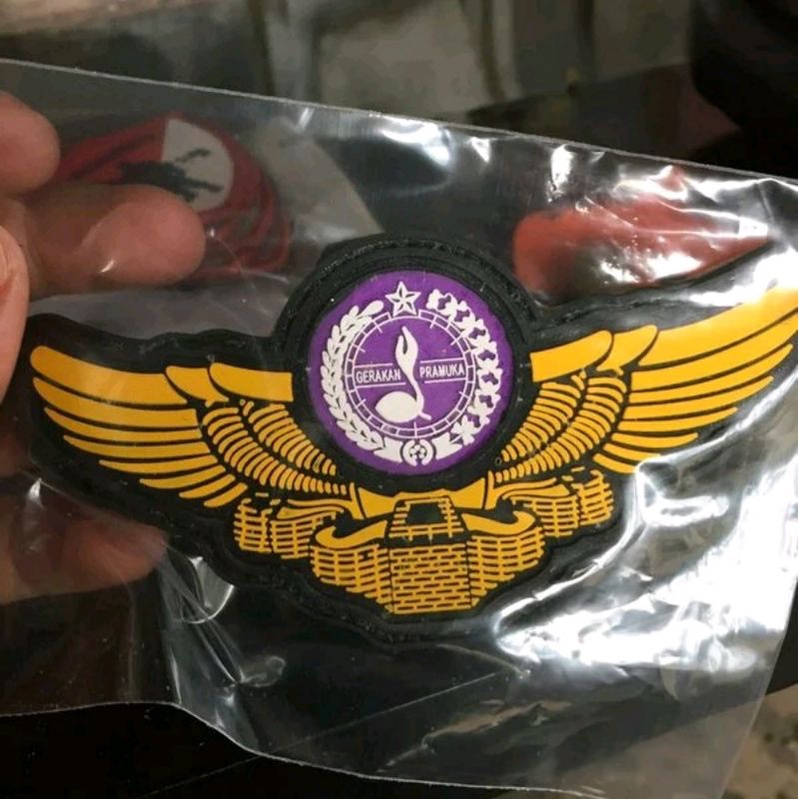 Patch rubber wing pramuka scout