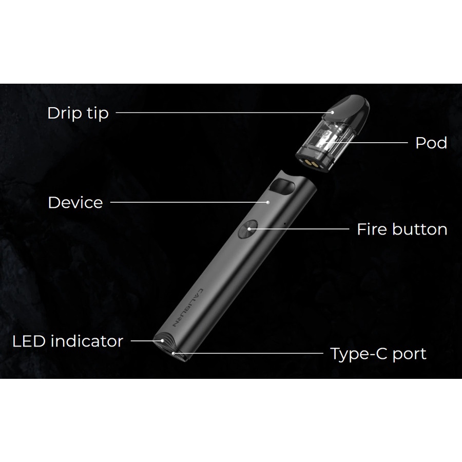 Uwell Caliburn A3 13W 520mAh Pod kit 100% Authentic / Uwell A3