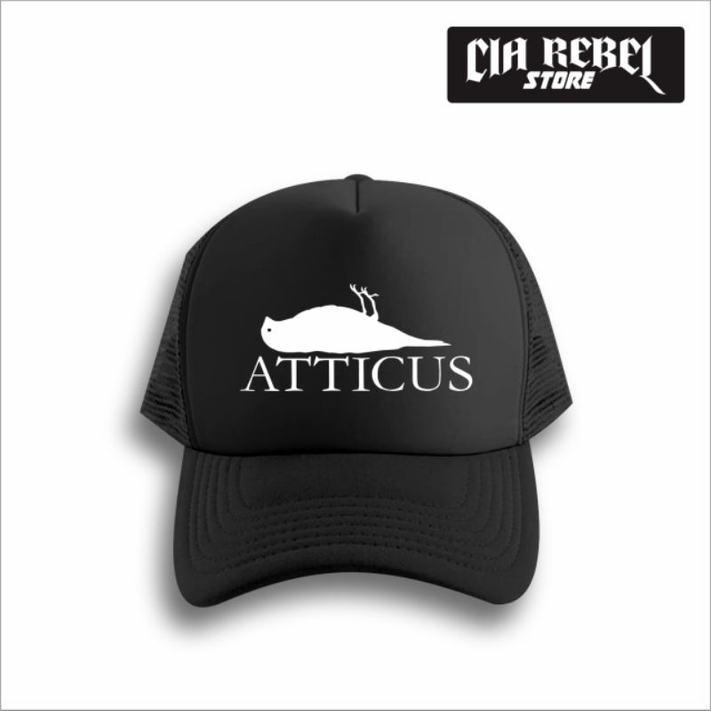 TOPI JARING TRUCKER DISTRO ATTICUS - CIA REBEL