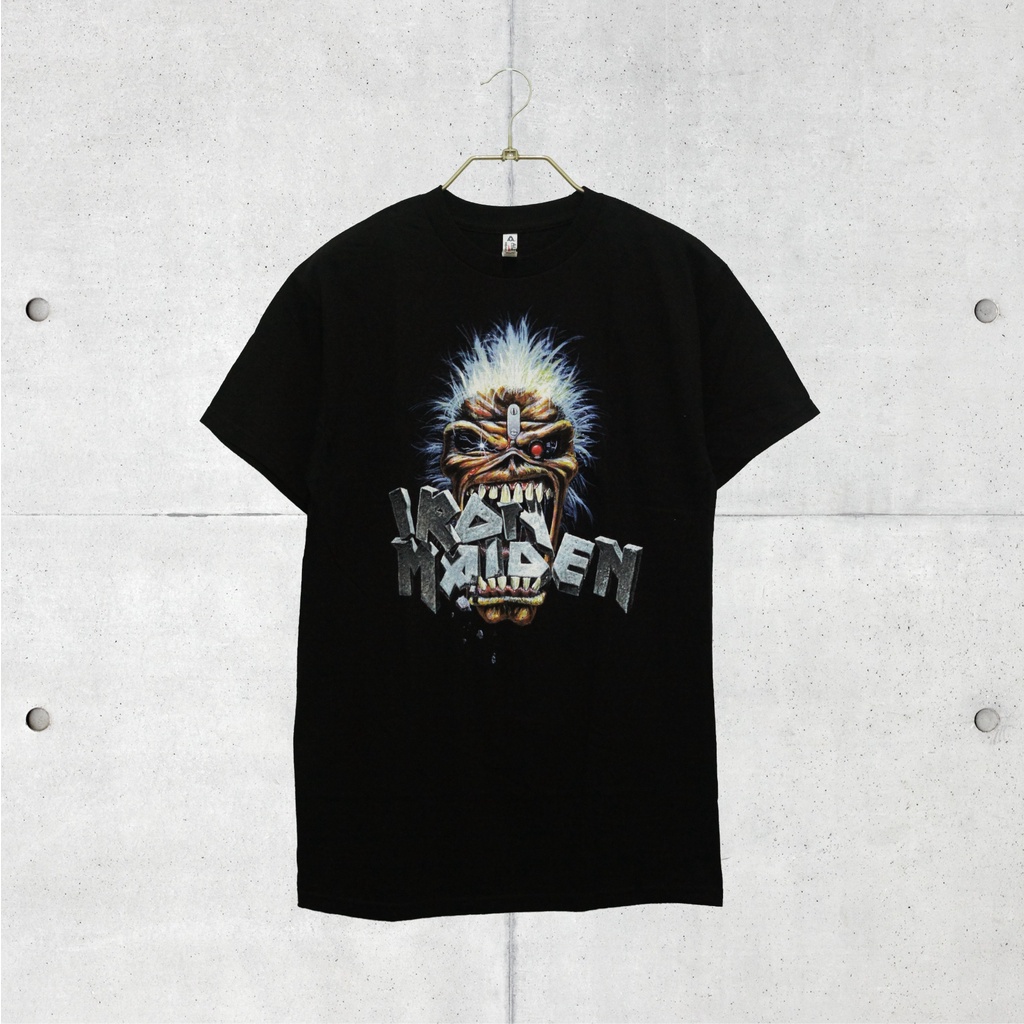 Baju Kaos Band Official Original Iron Maiden (Eddie Crunch) Tshirt
