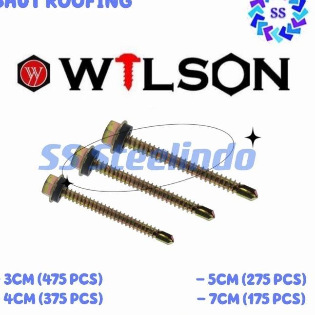 BAUT ROOFING BAJA RINGAN WILSON 12X30 12X40 12X50 12X70 (DUS) - 7CM
