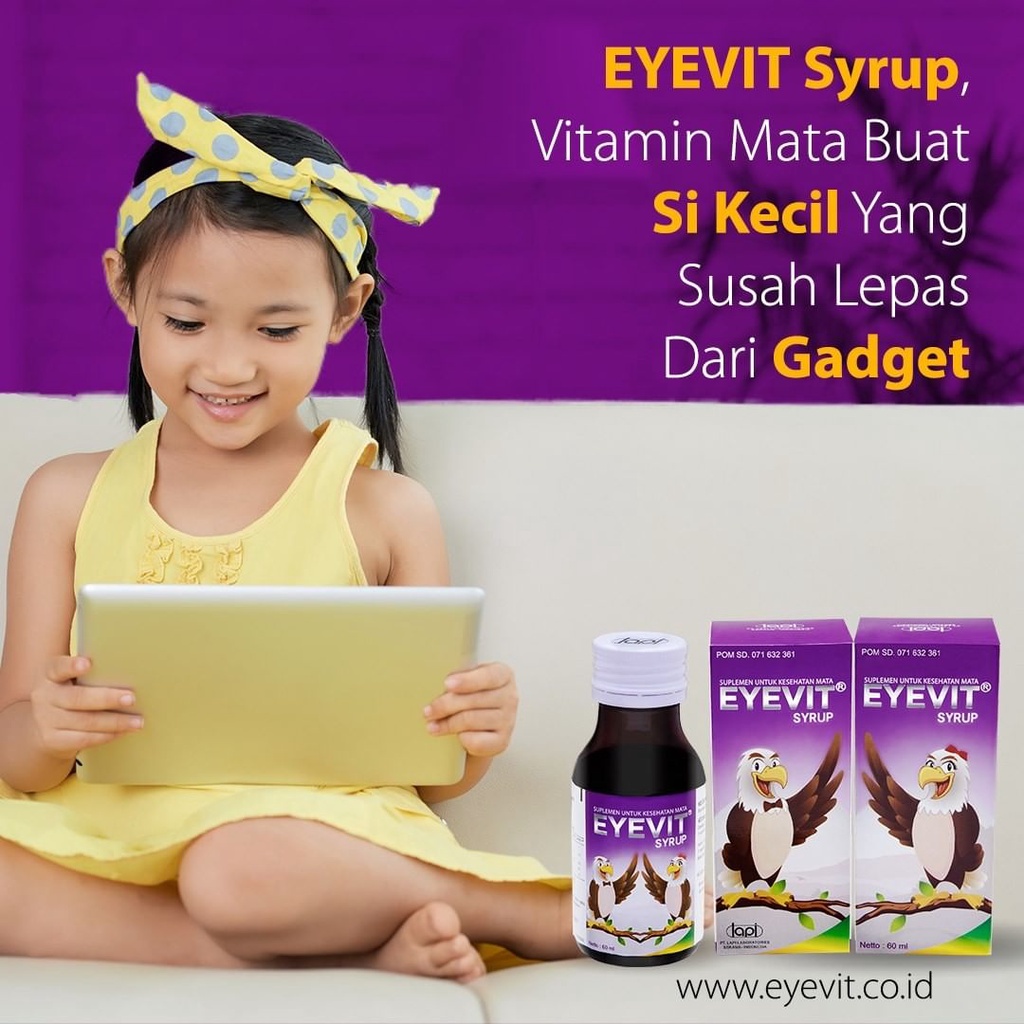 Eyevit Sirup Vitamin Mata Anak 60 ml