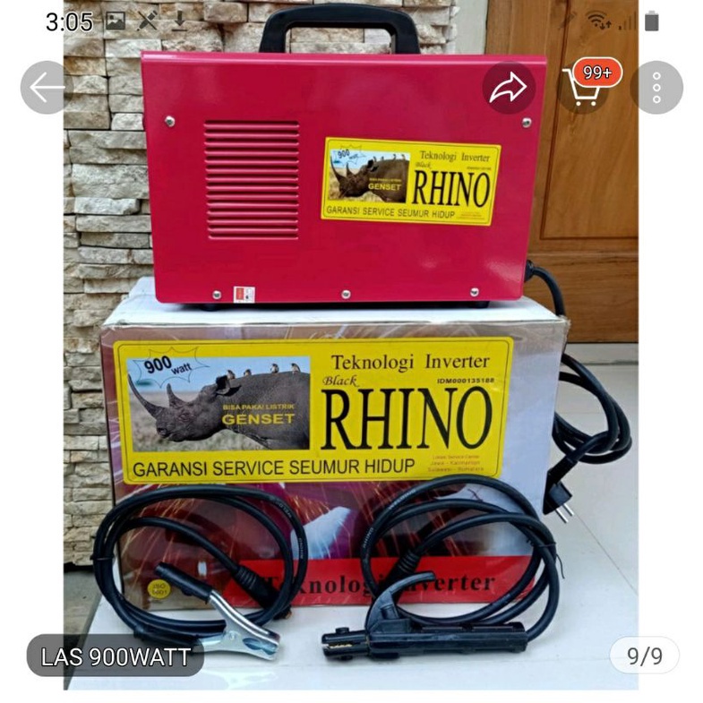 Jual Mesin Las Rhino 120a 900watt Shopee Indonesia 4540