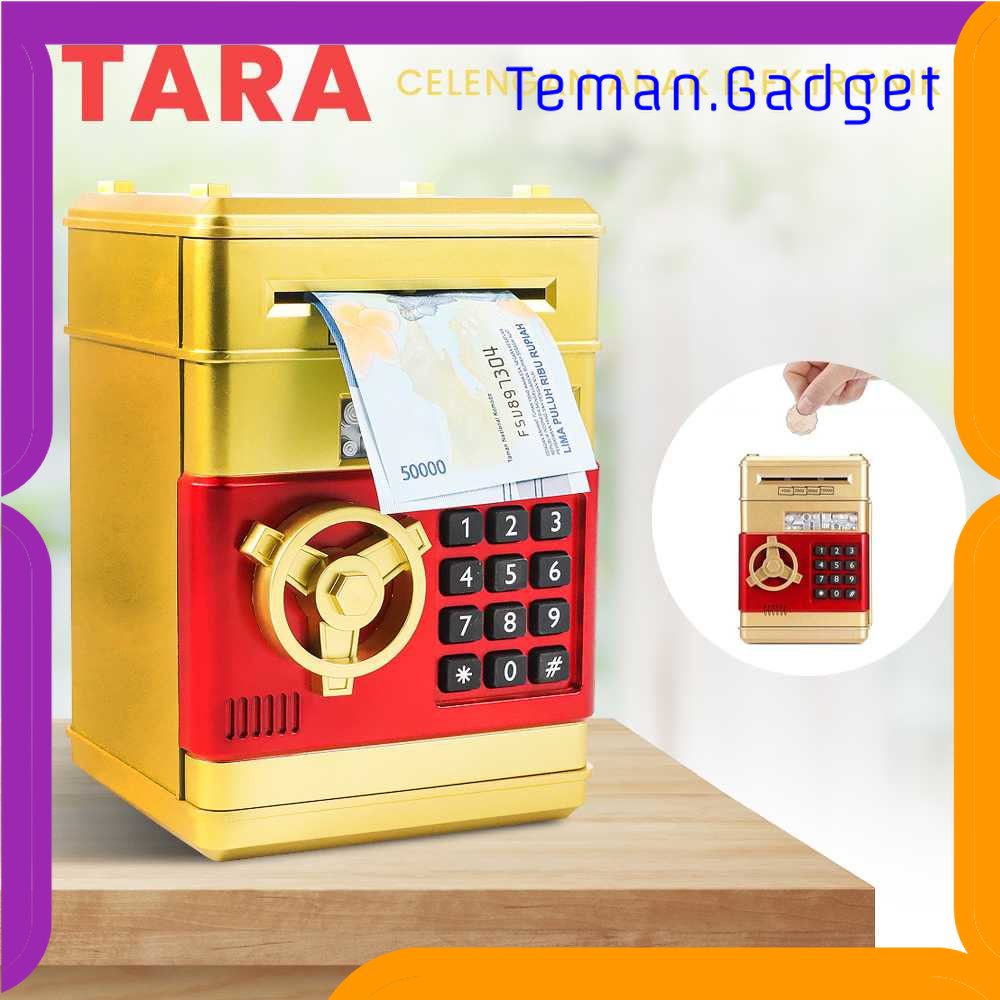 TG-MAN TARA Celengan Anak Electronic Bank Safe Box Money Model Brankas - T-2211