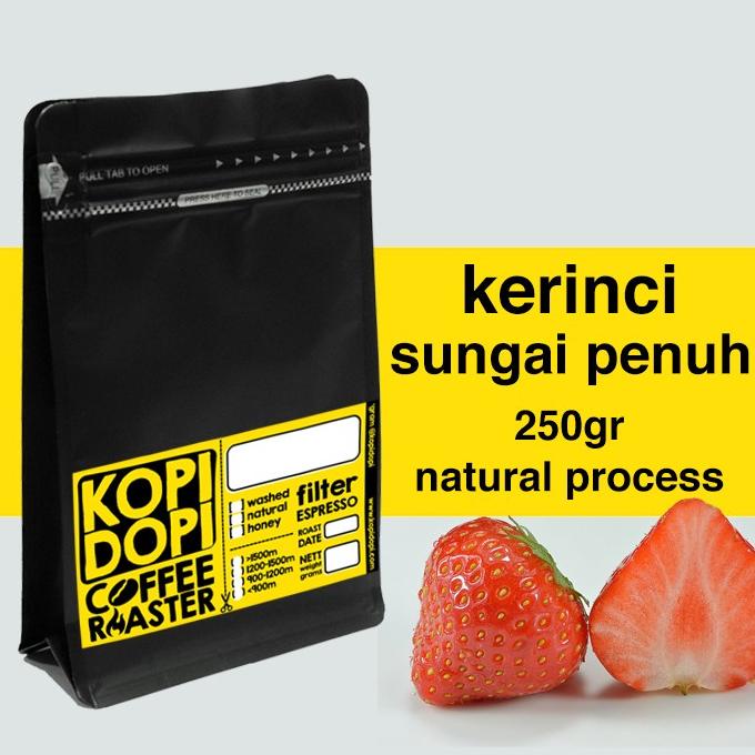 

BAYAR DITEMPAT Kopi Arabika Kerinci Sungai Penuh Natural 250gr 250g Omni Roast /KOPI RUBE/KOPI KAPAL API/KOPI SLB/KOPI BUBUK/KOPI GOOD DAY