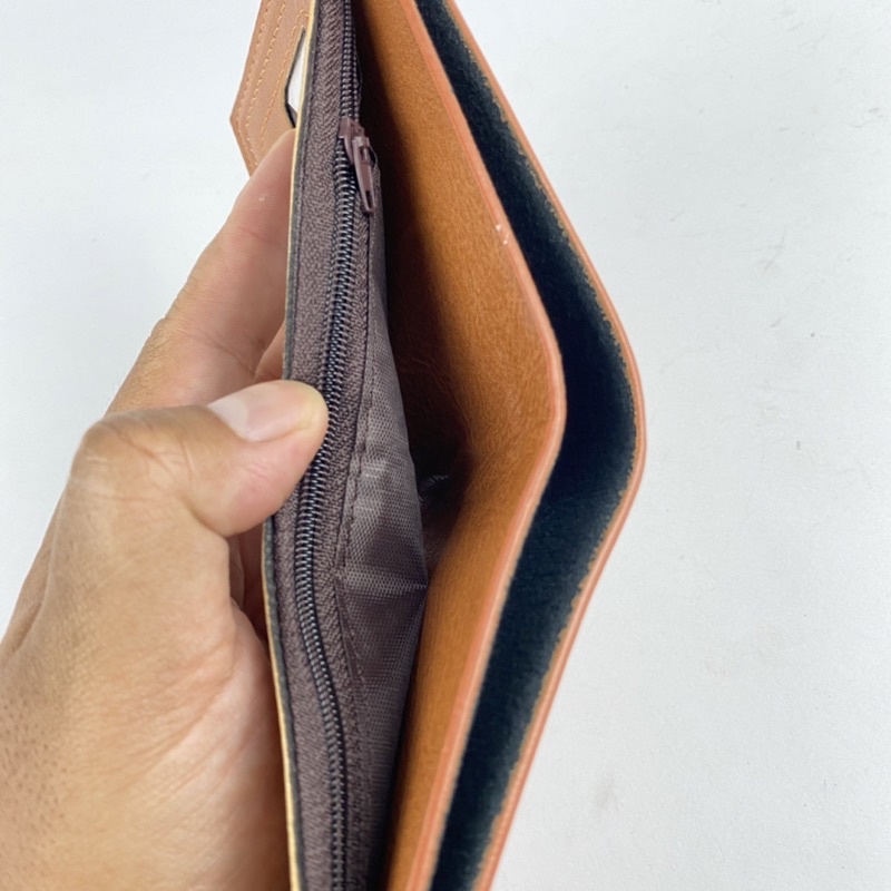 DOMPET PRIA KULIT SINTETIS DOMPET LIPAT MINI DOMPET PRIA BAHAN PU LEATHER