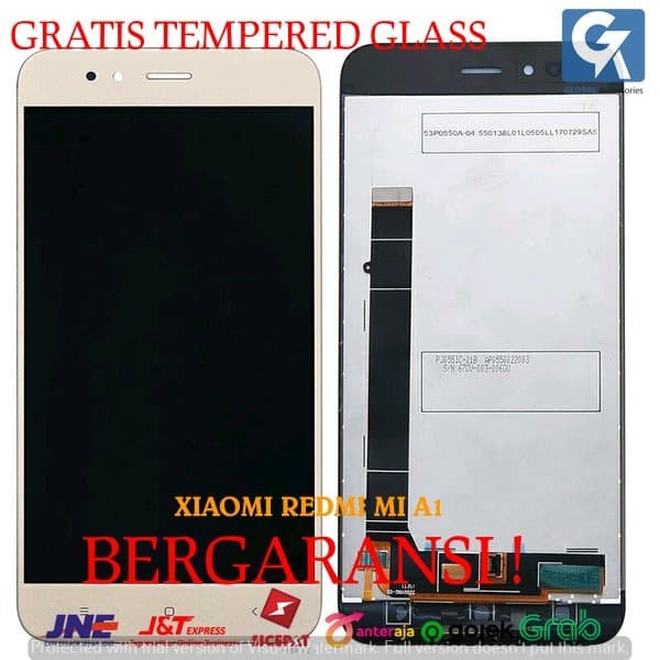 Lcd + Touchscreen Xiaomi Mi A1 / Mia1 Original 100% Beragaransi 