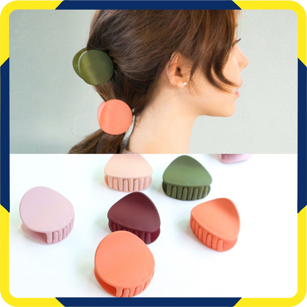 Murah Lebay S193 Jepit Rambut Jedai Jepitan Rambut Ukuran 5,5cm Bahan Tebal Jepitan Badai Korea Warna